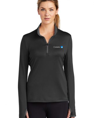 Nike Ladies Dri-FIT Stretch 1/2-Zip Cover-Up