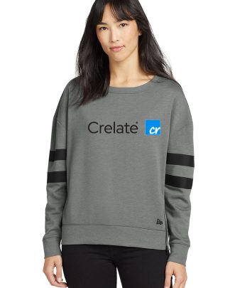 New Era ® Women's Tri-Blend Fleece Varsity Crew