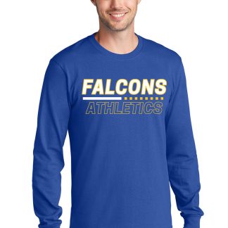 Port & Company® Long Sleeve Core Cotton Tee ATHLETICS