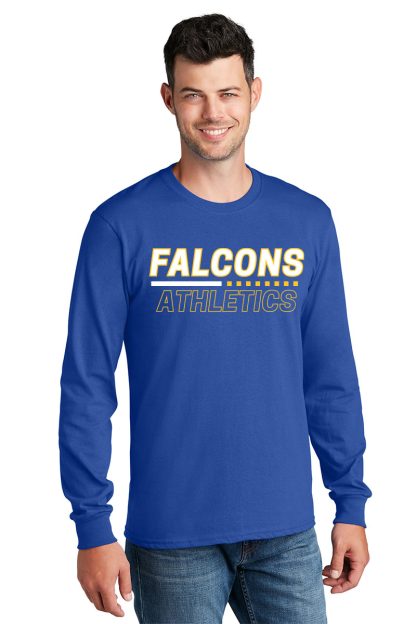 Port & Company® Long Sleeve Core Cotton Tee ATHLETICS