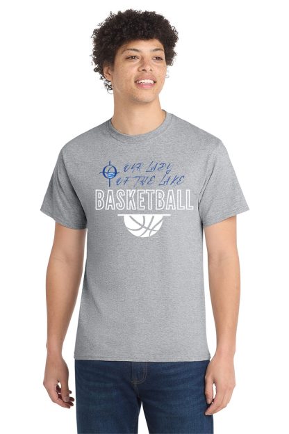 Port & Company® Core Cotton Tee BASKETBALL - Image 2