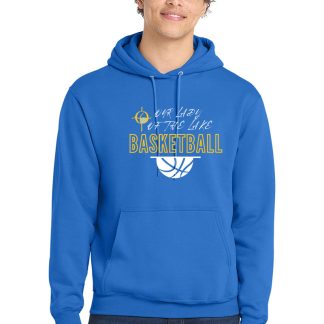 Port & Company® Core Fleece Pullover Hooded Sweatshirt BASKETBALL