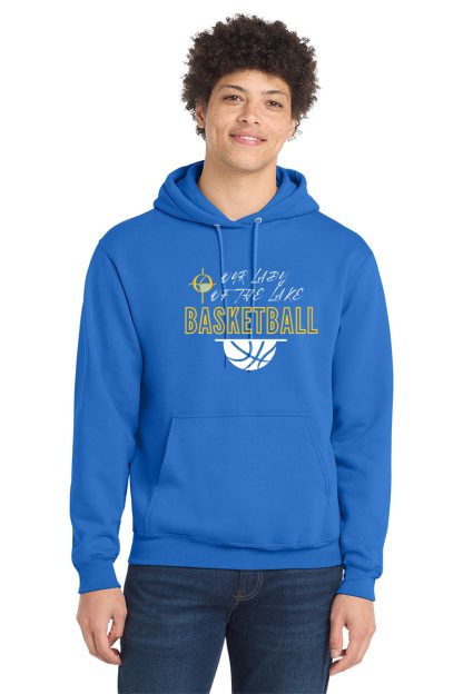 Port & Company® Core Fleece Pullover Hooded Sweatshirt BASKETBALL