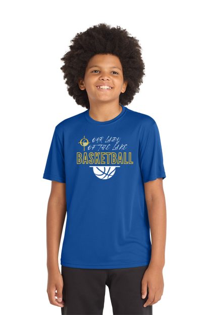 YOUTH Sport-Tek® PosiCharge® Competitor™ Tee BASKETBALL - Image 2