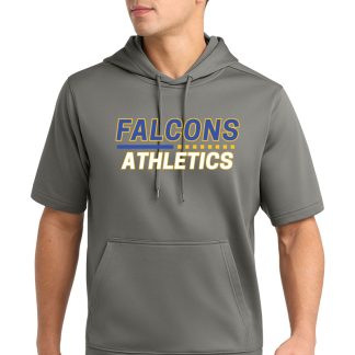Sport-Tek ® Sport-Wick ® Fleece Short Sleeve Hooded Pullover ATHLETICS