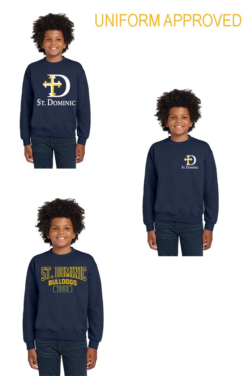 Gildan® Youth Heavy Blend™ Crewneck Sweatshirt - Image 2