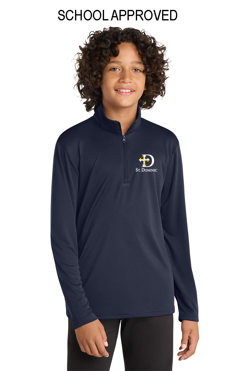 Lightweight Dry-Fit 1/4 Zip