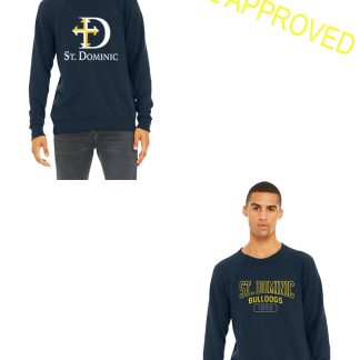 BELLA+CANVAS® Unisex Sponge Fleece Raglan Sweatshirt