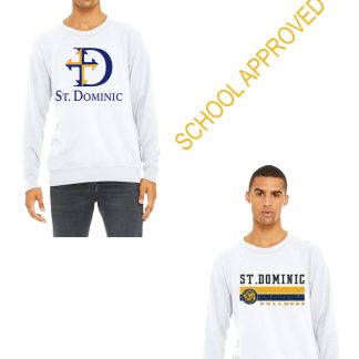 BELLA+CANVAS® Unisex Sponge Fleece Raglan Sweatshirt