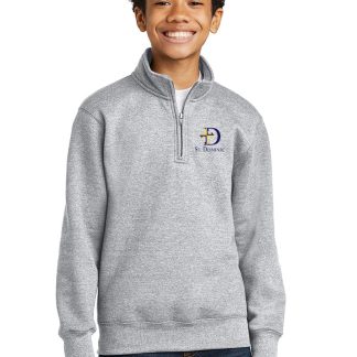 Port & Co™ Youth Core Fleece 1/4-Zip Pullover Sweatshirt