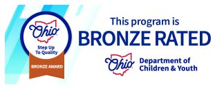 LARGE STEP UP TO QUALITY WINDOW CLING (12.5 in W x 4.5 in H)- QTY 1