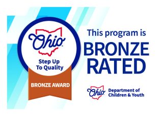 SMALL STEP UP TO QUALITY WINDOW CLING (6 in W x 4 in H)- QTY 1