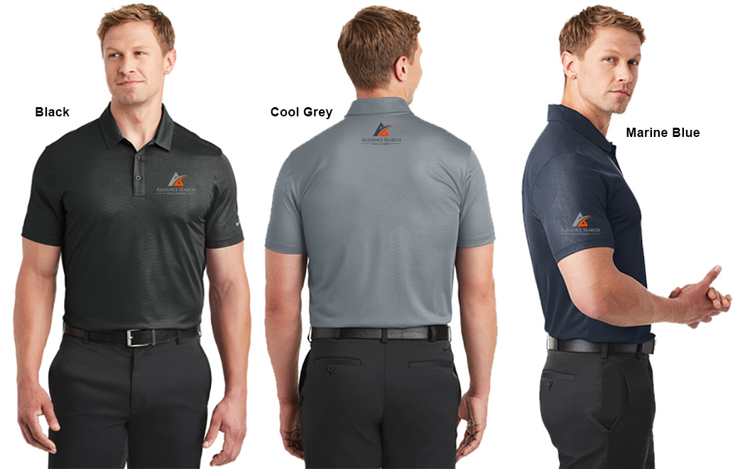 Mens Nike Dri-Fit Tri-Blade Polo 